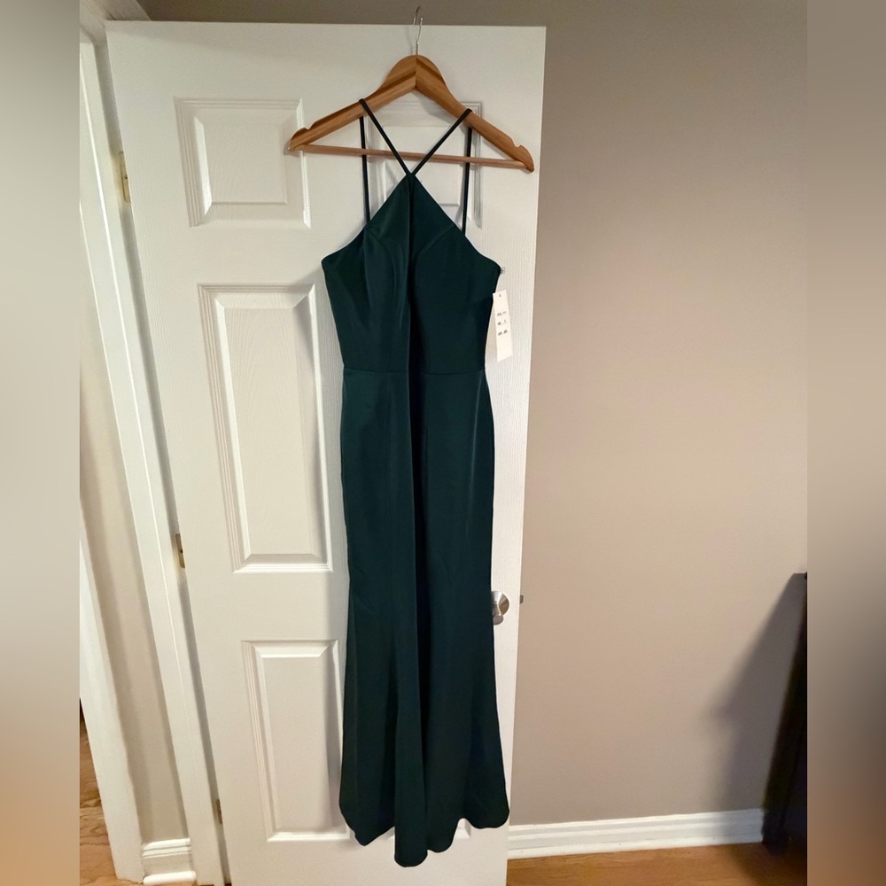Aura by Brideside Formal Venus Dress in “Jasper” (Hunter Green) (Size 8)